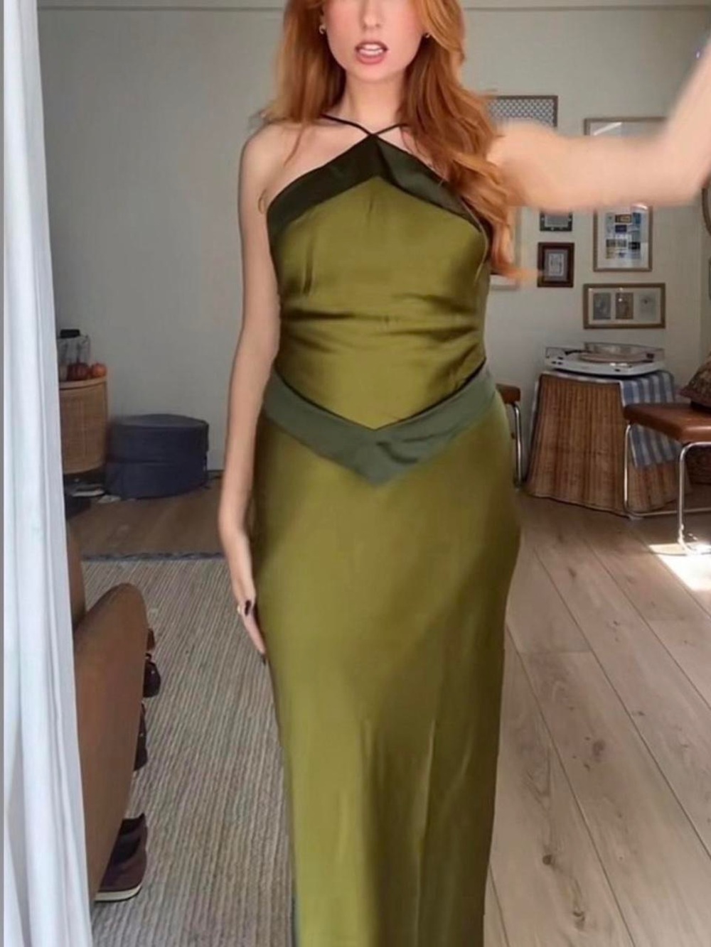Reformation Jillian Silk Dress - Picture 2 of 8